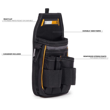 Toughbuilt Pouch, Non-ClipTech Pouches, Polyester TB-222